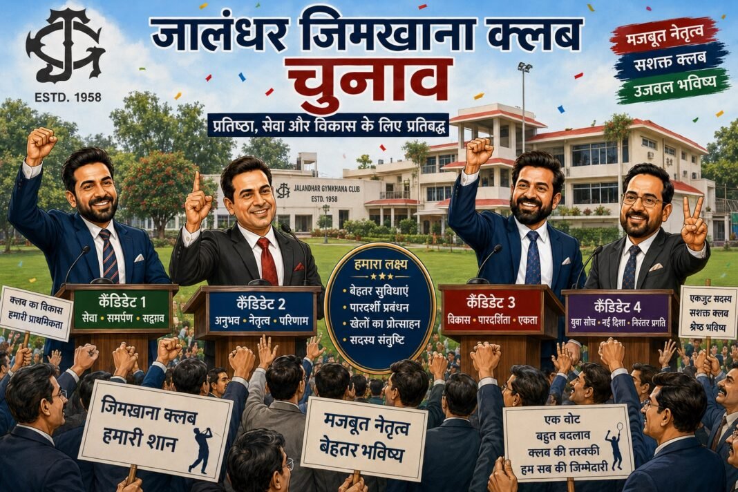 जिमखाना चुनाव: एलीट क्लास की प्राथमिकताएं, साइलेंट वोट बैंक और करोड़ों के बजट की जवाबदेही पर टिकी जंग जिमखाना चुनाव: एलीट क्लास की प्राथमिकताएं, साइलेंट वोट बैंक और करोड़ों के बजट की जवाबदेही पर टिकी जंग