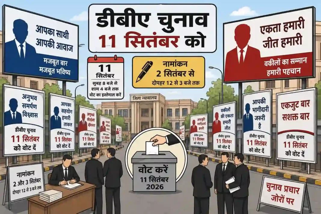 रतन दुआ या तरसेम सिंह टांक: DBA प्रधान की कुर्सी पर किसका कब्जा? 2 सितंबर से नामांकन, 11 को मतदान रतन दुआ या तरसेम सिंह टांक: DBA प्रधान की कुर्सी पर किसका कब्जा? 2 सितंबर से नामांकन, 11 को मतदान