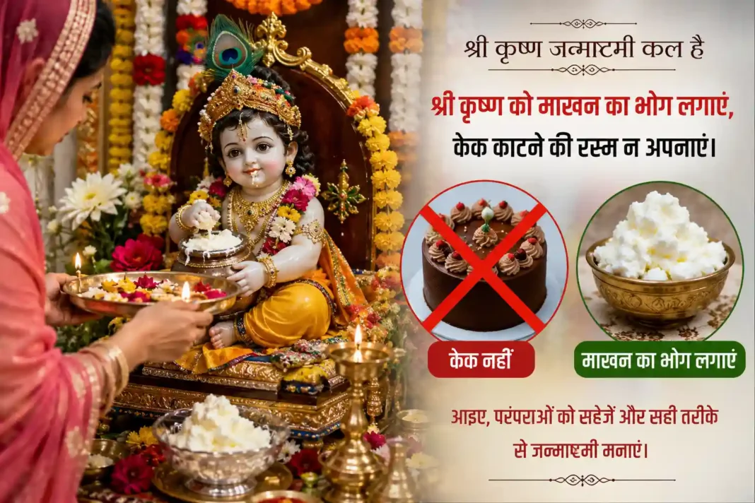 जन्माष्टमी पर मंदिरों में केक काटने की परंपरा बंद हो, श्री हिंदू तख्त काली माता मंदिर पटियाला के सेवादारों ने दी चेतावनी जन्माष्टमी पर मंदिरों में केक काटने की परंपरा बंद हो, श्री हिंदू तख्त काली माता मंदिर पटियाला के सेवादारों ने दी चेतावनी