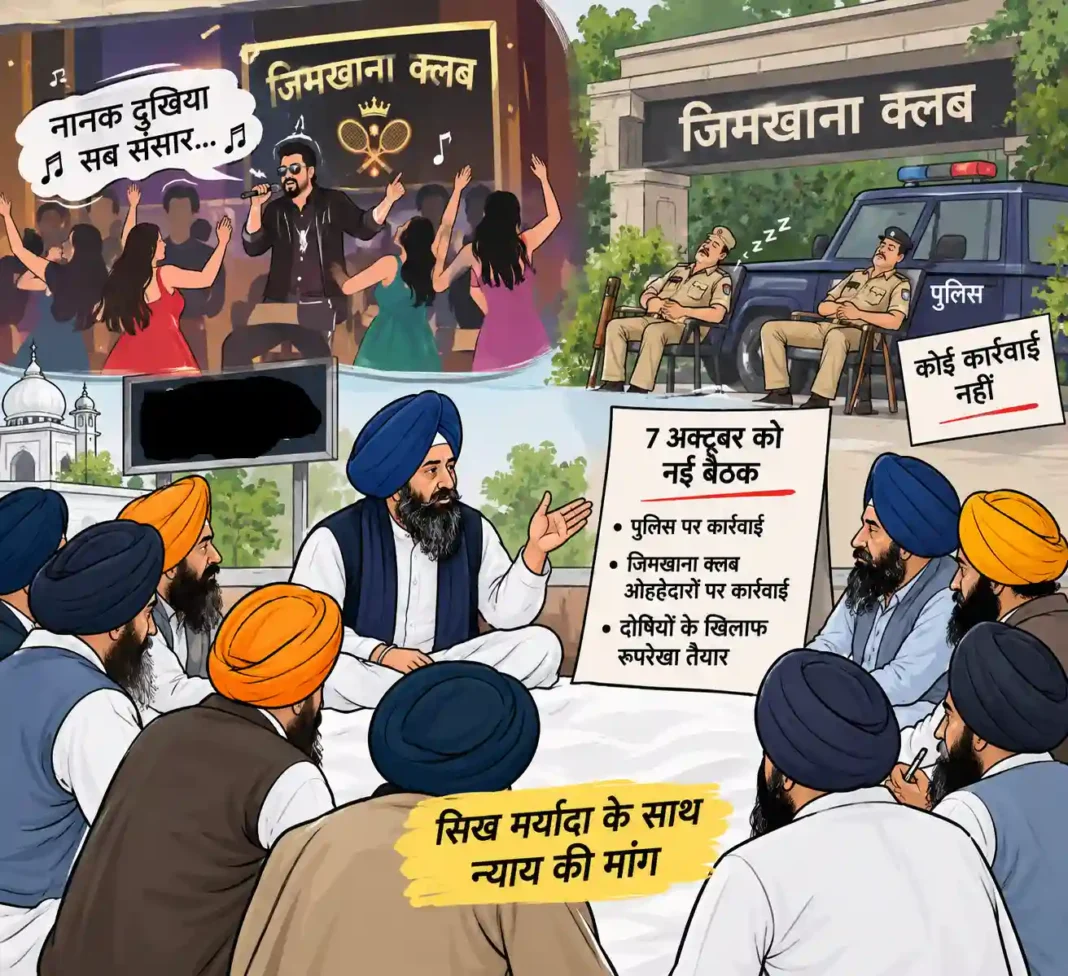 जिमखाना क्लब के ओहदेदारों और पुलिस अधिकारियों के खिलाफ रोष मार्च निकालेंगी सिख जत्थेबंदियां, मीटिंग आज जिमखाना क्लब के ओहदेदारों और पुलिस अधिकारियों के खिलाफ रोष मार्च निकालेंगी सिख जत्थेबंदियां, मीटिंग आज